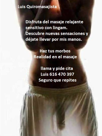 Luis masajes - Gay en Zaragoza